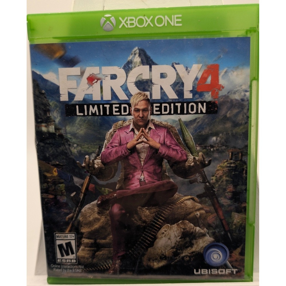 Ubisoft Video Game Xbox One Far Cry 4 Limited Edition FPS Action Shooter Disc